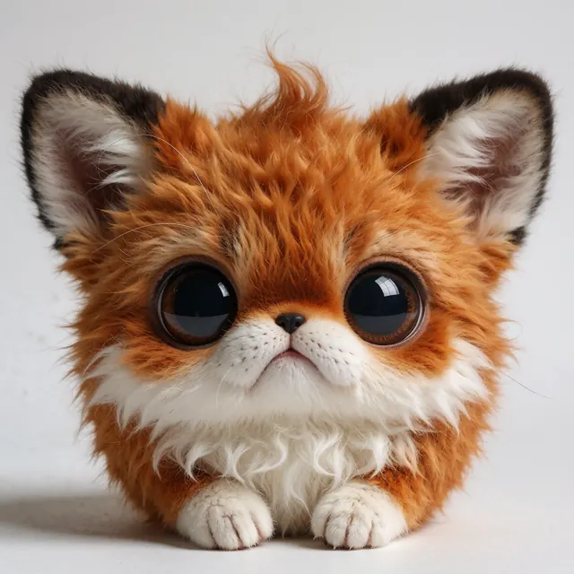 06. 赤霞栗子狐 (Mini Red Fox Puff)