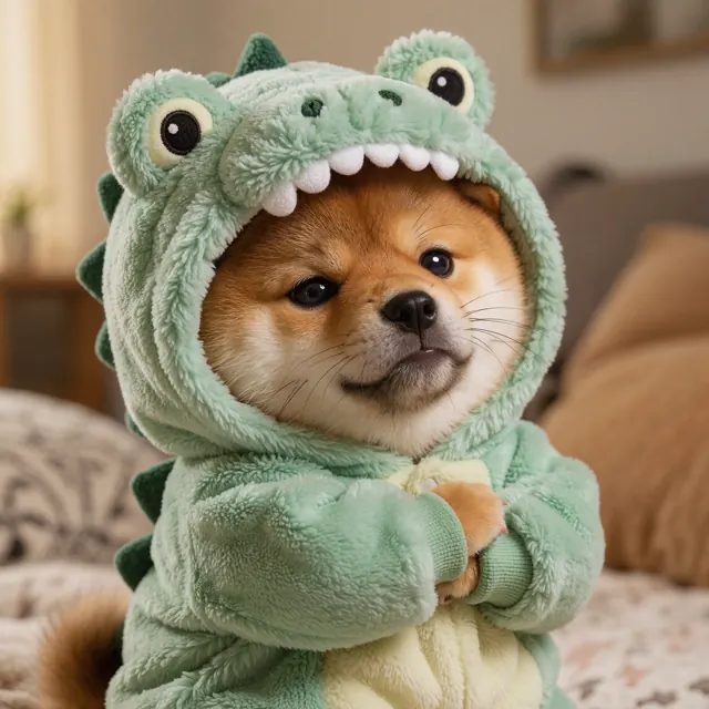 02. 薄荷鳄鱼小柴犬 (Mint Croc Shiba)
