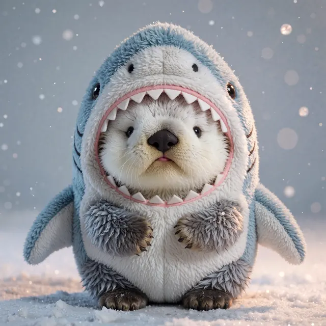 05. 鲨鱼披风小海獭 (Shark Cape Otter)