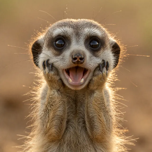 18. 被抓现行小狐獴 (Caught-in-the-Act Meerkat)