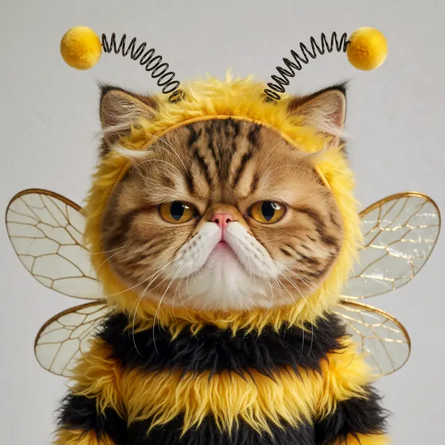 22. 嗡嗡毛绒小蜜蜂加菲猫 (Bumblebee Garfield)
